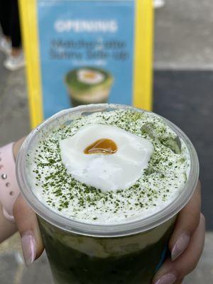 Matcha Latte Sunny Sad Up