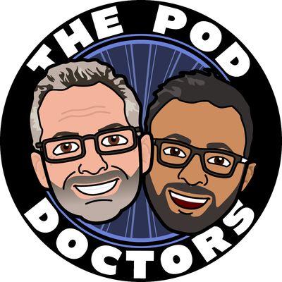 Our podcast! On all streaming platforms. www.thepoddoctors.com