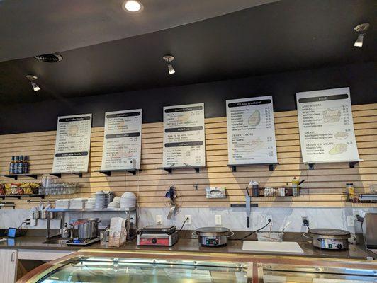 Menus (zoom in).