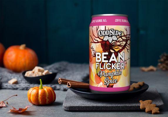 Seasonal favorite Pumpkin Spice Bean Flicker