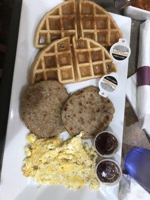 Waffle plate