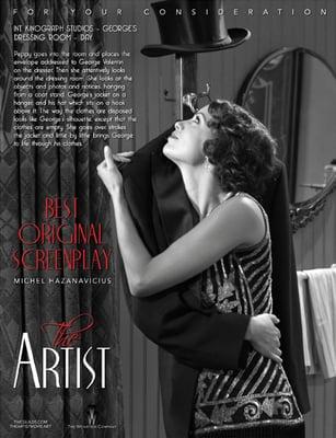 The Artist For Your Consideration Ad