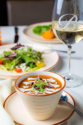 Roasted Tomato & Jalapeño Soup