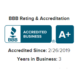 We are a proud BBB Accredited Business