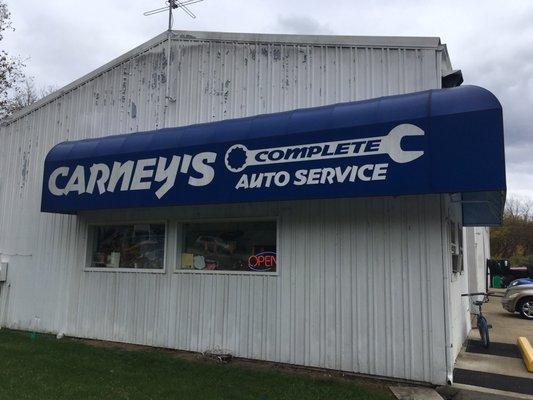 Carney's Auto Service Office (enter at the door)