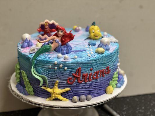 Mermaid cake