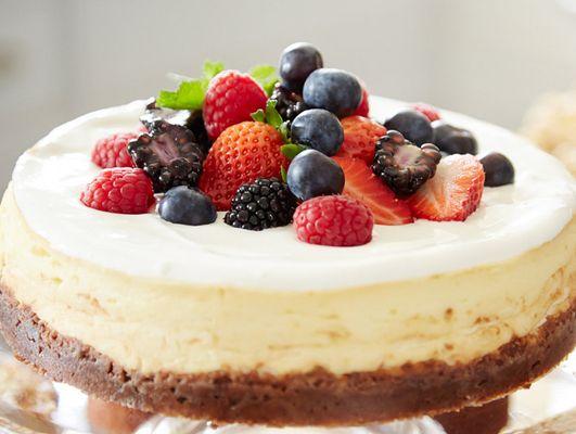 The Crust cheesecake