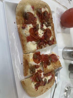 Meat lover FlatBread.