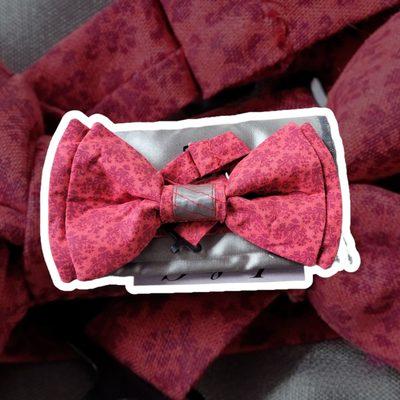 L&C Menswear "L-Bows" Bow Tie Bundles (Includes Ready Made Bow Tie + Pocket Square)