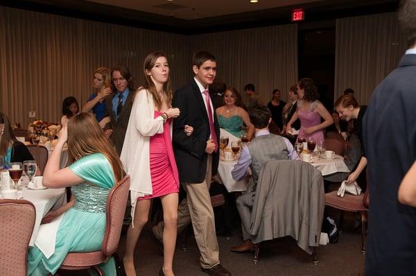 Isn't it great to see teens treating each other with courtesy and dressing nicely?  Our formal balls and teen dance parties are popular