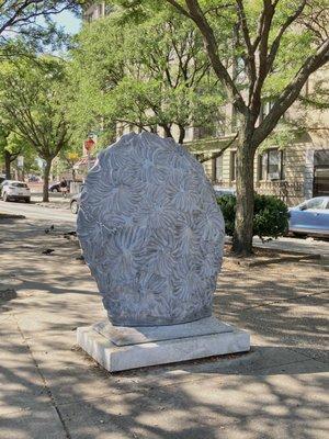 Jon Isherwood Sculpture. I'm at West 157th Street my final destination! 09/10/21