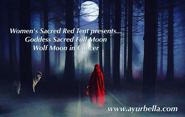 Monthly Women's Ceremony for the Goddess Sacred Full Moon