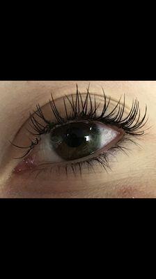 Lash extensions by experienced aesthetician Kathy Jones