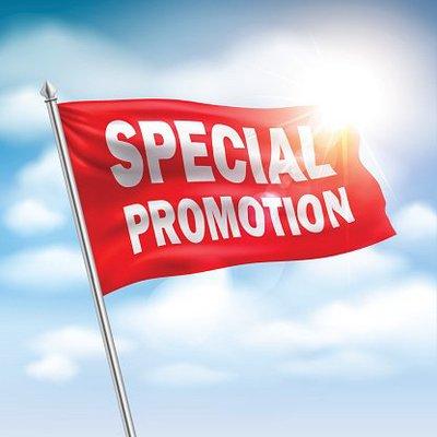 We always have Special Promotion for All Small Business at the struggle time .