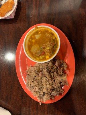 Pulled Pork Tray w/Brunswick Stew