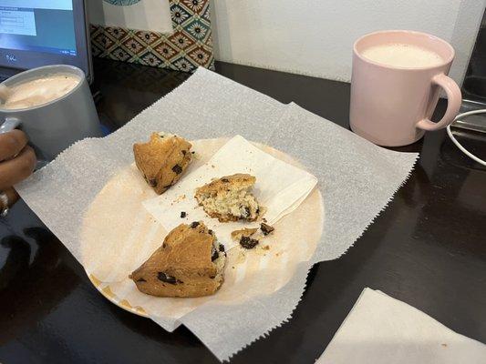 Chocolate chip scone