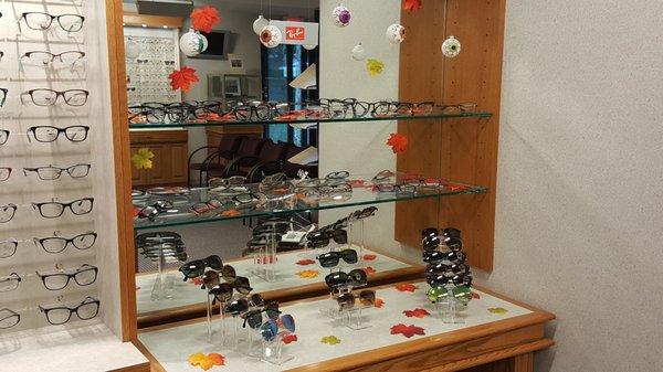 Our Halloween Ray-Ban display