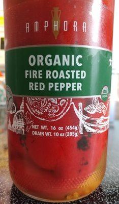 Organic Fire Roasted Red Peppers from Amphora