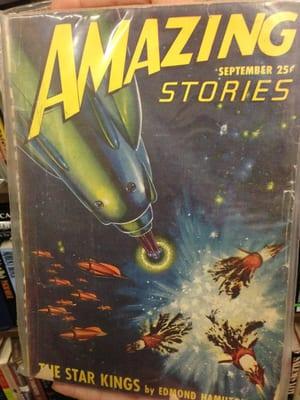 Vintage pulp sci-fi from the Atomic Age and all first or early printings at very reasonable prices!