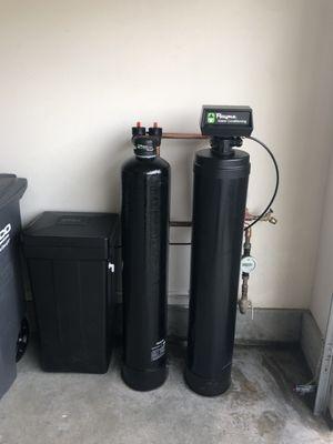 Water Softener & Full size carbon