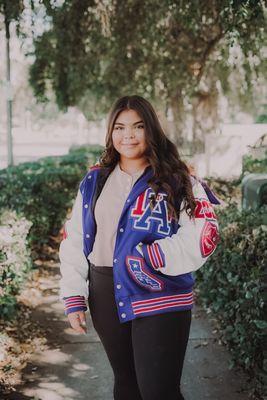 Los Altos High School Varsity letterman jacket