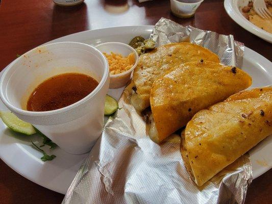 Birria tacos