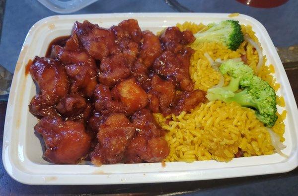 General Tso's Chicken combination