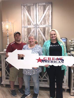 New Homeowners! Congratulations to the Jones Family on their new home in Westover Park in League City, TX!