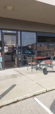 They added a few tables outside to help with social distancing and to enjoy the sun while imbibing!