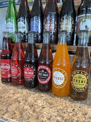 Great selection of Old Fashion Soda