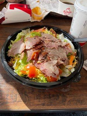 Smokehouse brisket chopped farmhouse salad