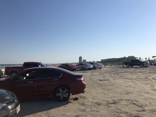 6/17/20. Wednesday evening on East Beach! Park right on the beach!