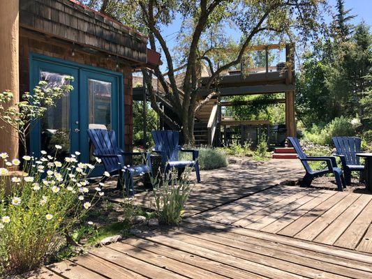 Treehouse patio