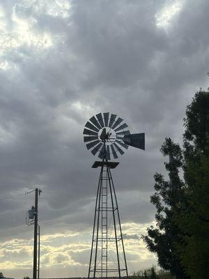 Windmill outside of winery