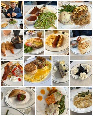 Food on train to Washington: two dinner meals, breakfast, and lunch 4.76799 stars!