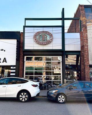 Street view of Coffee Tree Roasters