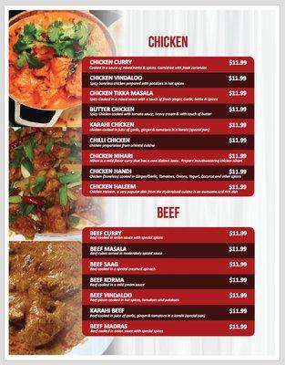 Tandoori House - Menu