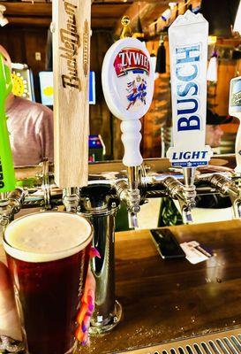 Buckledown on tap