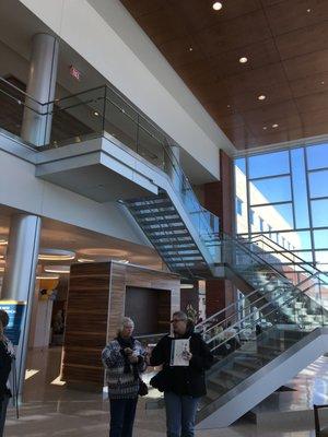 Entrance looking up from first floor