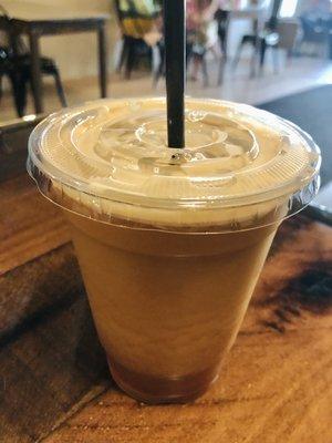 Nitro cold brew coffee