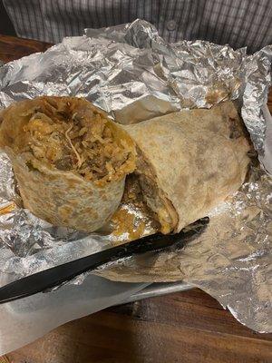 Asada burrito