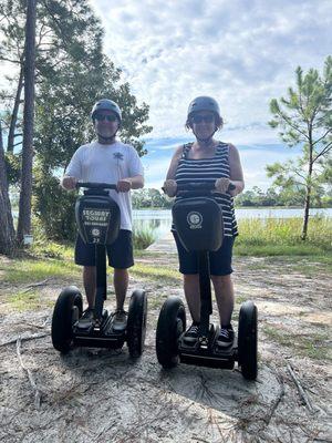 Had a great time with our guide Michael! He told us lots of interesting things about the park and the segways were easy and fun to ride!