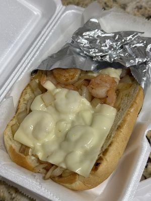 Shrimp Philly.