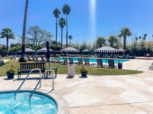 Lap Pool, Hot Tub and Kids Wader Pool