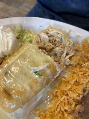 Chimichanga chicken