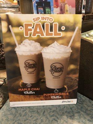 Fall flavor chillers