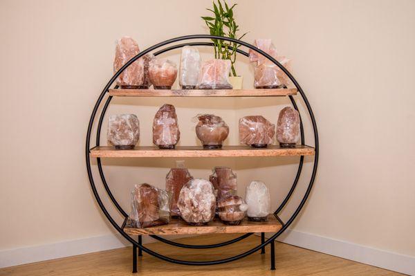 Large Salt Lamp Collection