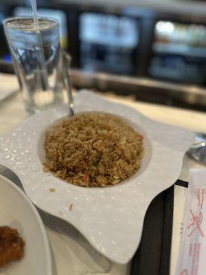 Fried rice }:{