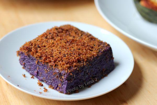 Ube kalamay ($3.50)