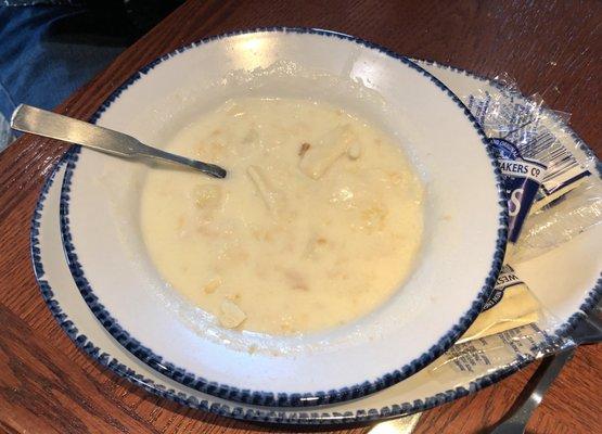 clam chowda !